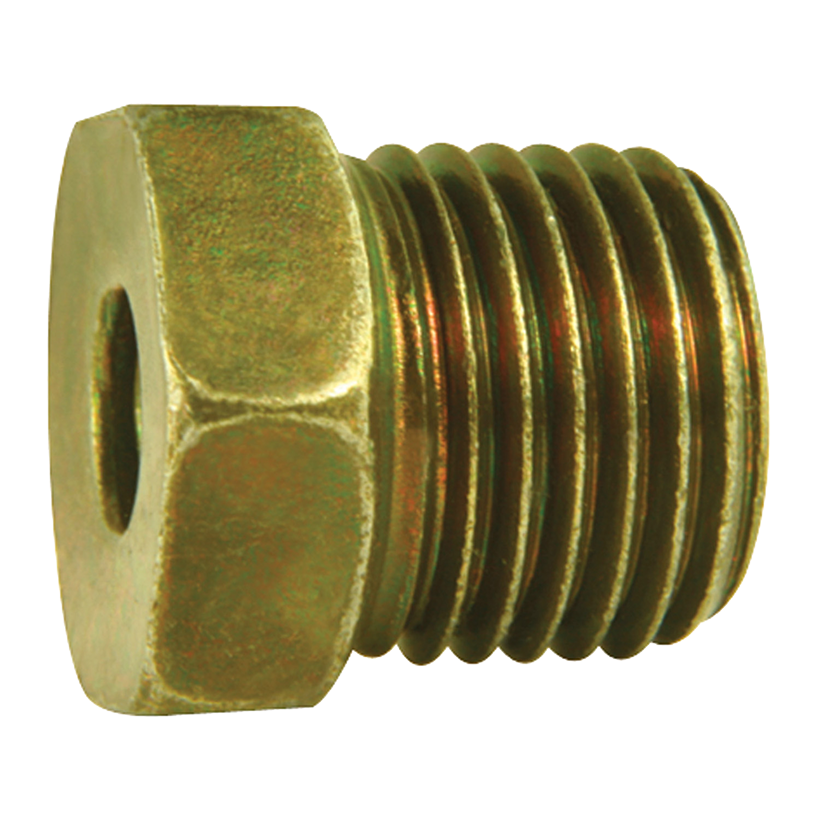 Steel Tube Nut, 3/16" (9/16-18 Inverted)