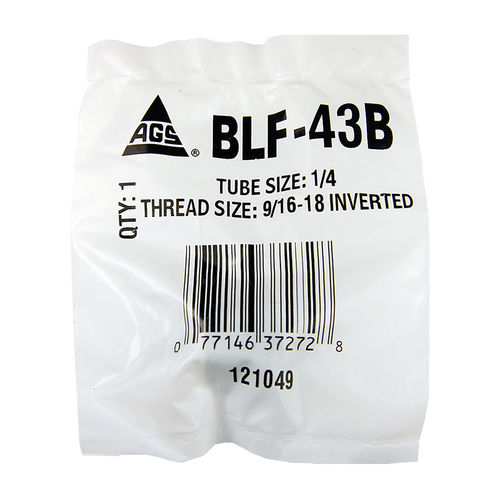 Steel Tube Nut, 1/4