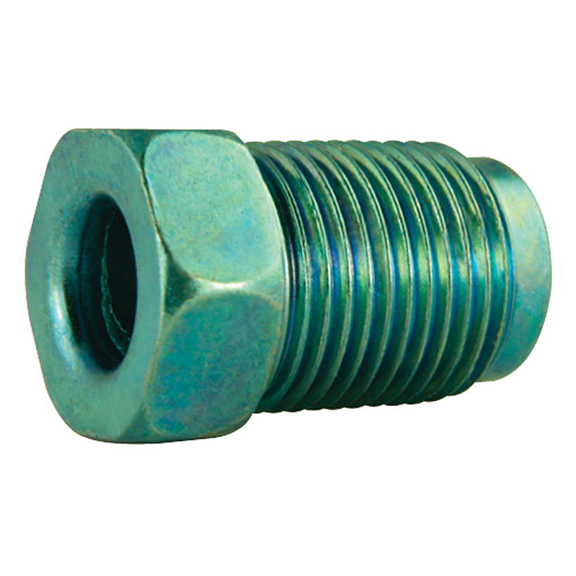 Steel Tube Nut, 6mm (M12x1.0 Bubble)