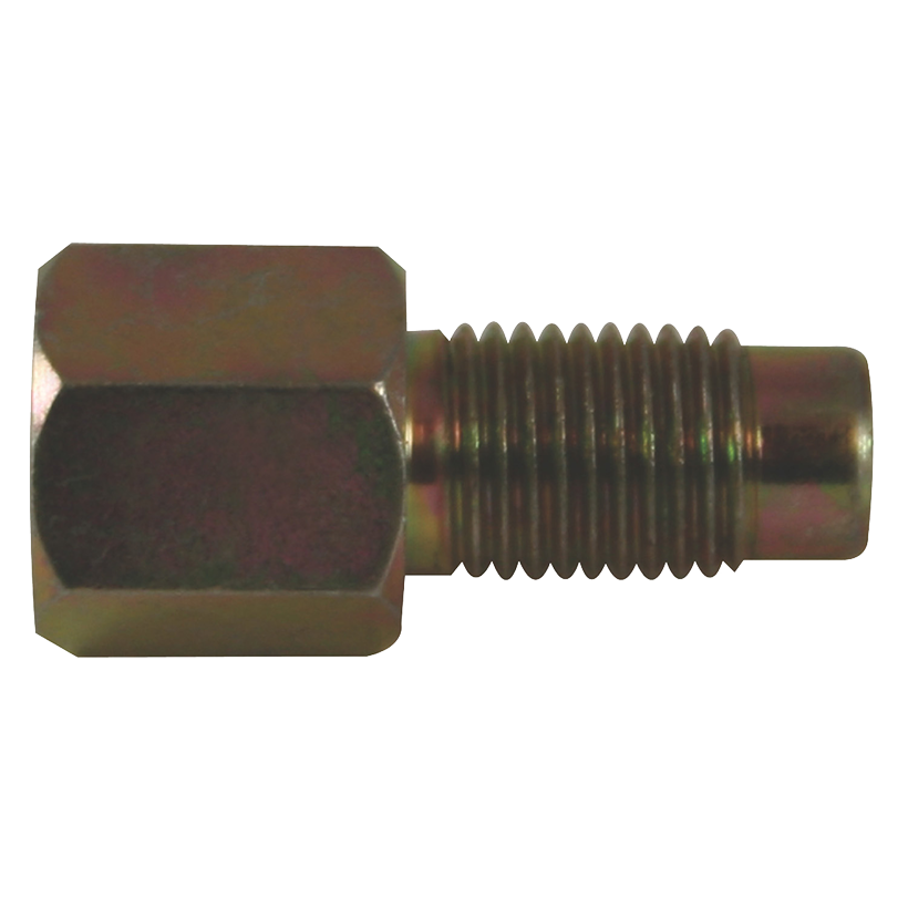 Steel Brake Line Adapter F(3/8-24 Bubble) × M(M9x1.0 Inverted)