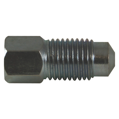 Steel Adapter, Female(3/8-24 Bubble), Male(7/16-20 Bubble)