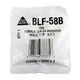 Brass Brake Line Tee, Female(3/8-24 Inverted), Male(1/8-27 NPTF)