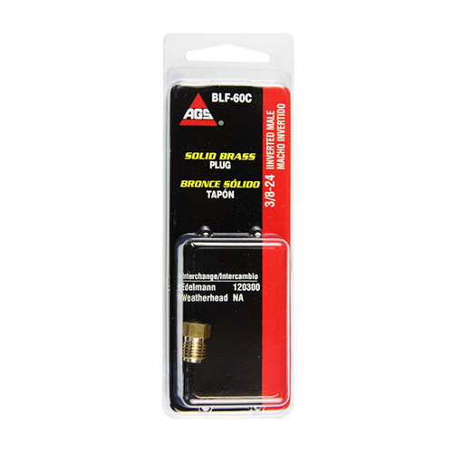 Brass Brake Line Plug, 3/16