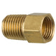 Brass Connector, Female (1/2-20 Inverted), Male (1/4-18 NPT)