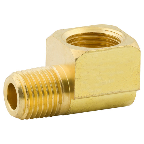 Elbow, Brass, F(5/8-18 I), M(1/4 NPTM), Bag of 1