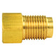 Adapter, Brass, F(3/8-24 I), M(7/16-24 I), Box of 100