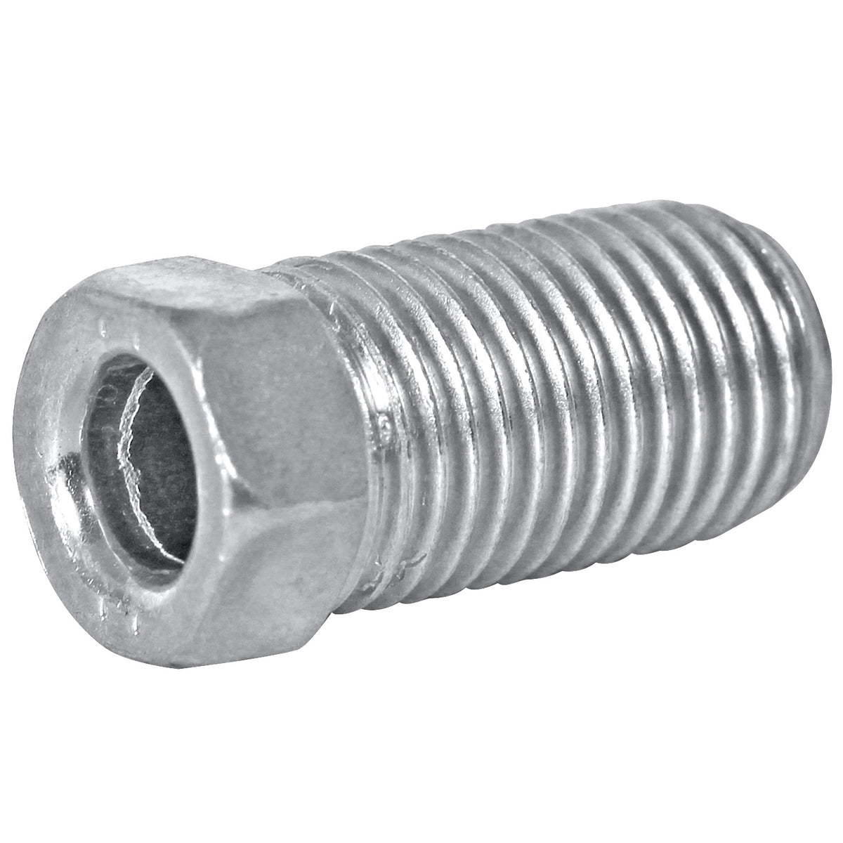 Tube Nut, Long, Stainless Steel, 3/16" (3/8-24 I)