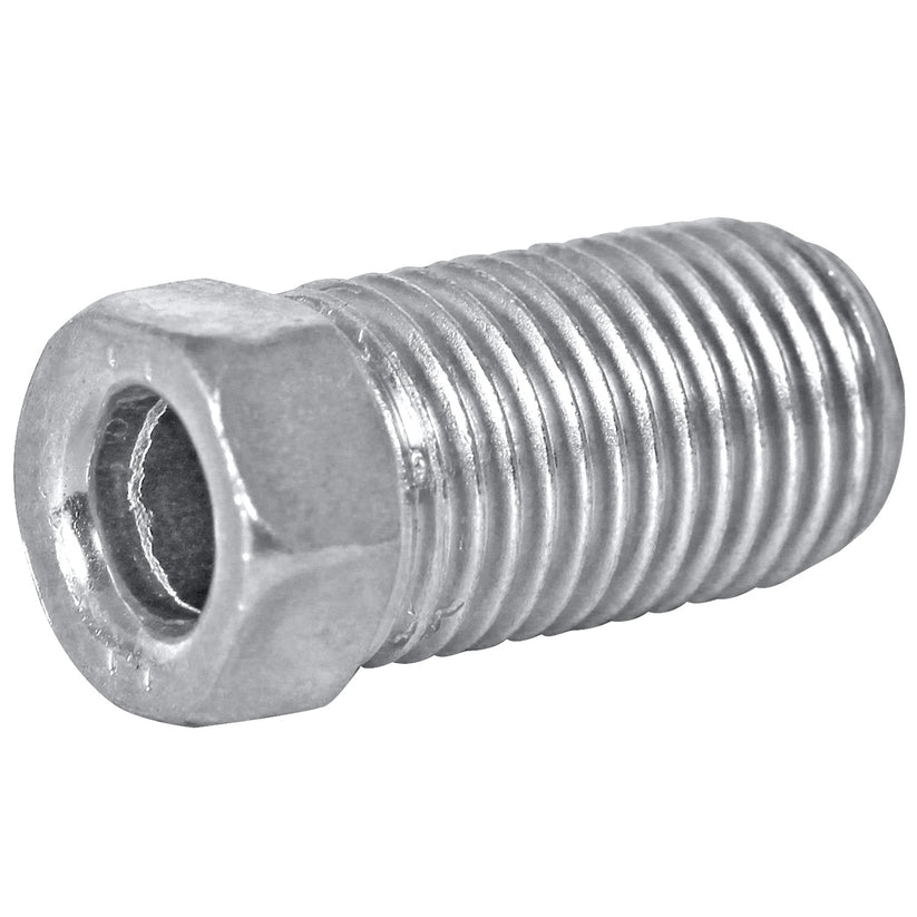 Tube Nut, Long, Stainless Steel, 3/16" (3/8-24 I)