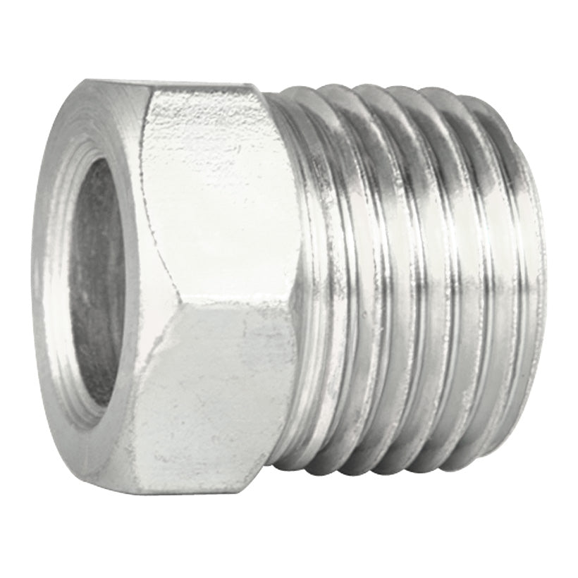 Stainless Steel Tube Nut 3/8" (5/8-18 Inverted)