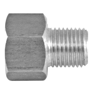 Adapter, Stainless Steel, F(1/2-20 I), M(7/16-24 I)