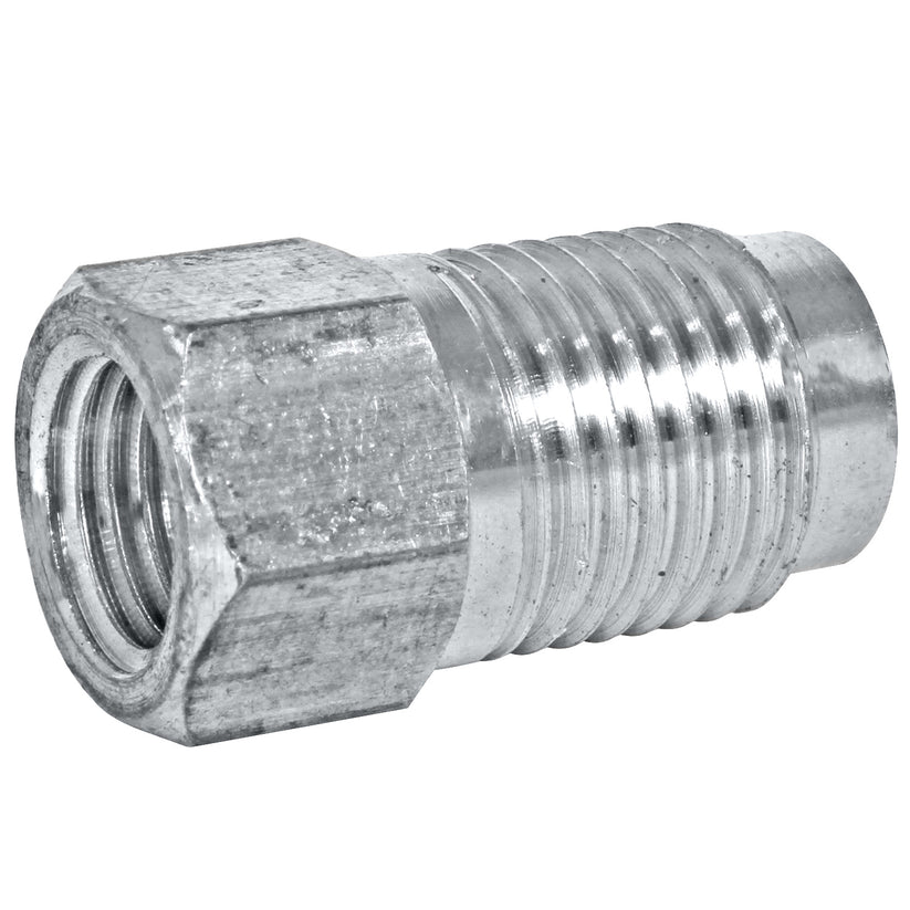 Adapter, Stainless Steel, F(3/8-24 I), M(1/2-20 I)