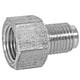 Adapter, Stainless Steel, F(7/16-24 I), M(3/8-24 I)
