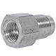Stainless Steel Adapter F(3/8-24 I), M(M12x1.0 B)