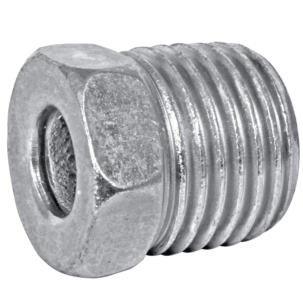 Stainless Steel Tube Nut 1/4" (9/16-18 Inverted)