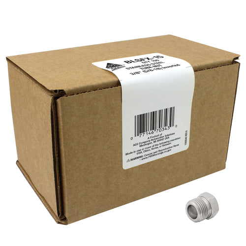 Tube Nut, Stainless Steel, 3/8