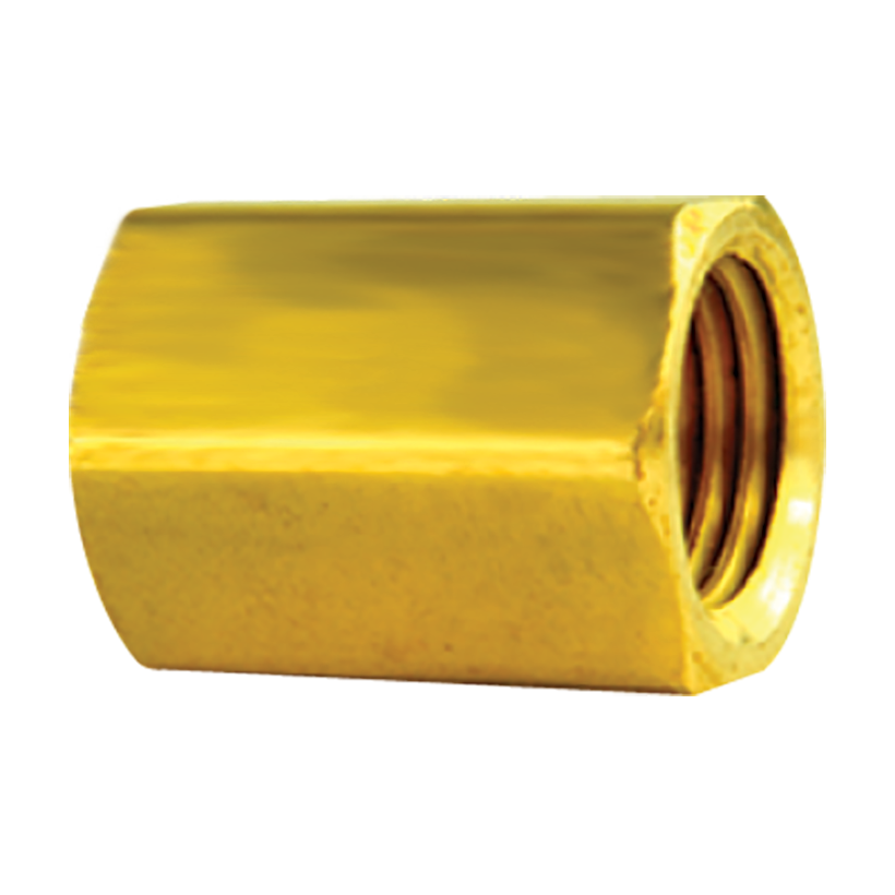 Brass Brake Line Union, 3/16" (3/824 Inverted) AGS Company Automotive Solutions