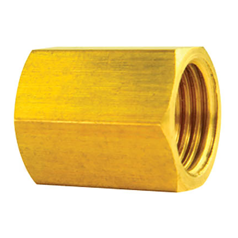 Brass Brake Line Union, 5/16" (1/220 Inverted) AGS Company Automotive Solutions