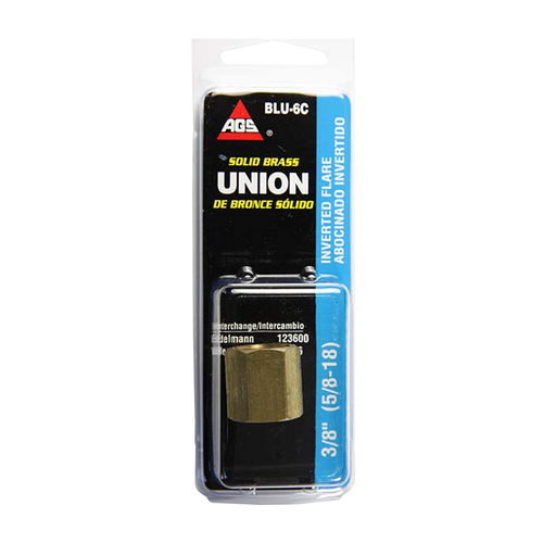 Brass Brake Line Union, 3/8