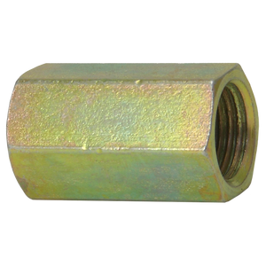Steel Brake Line Union, 3/16" (M10x1.0 Bubble)