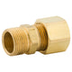 Connector Compression, Brass, 1/2
