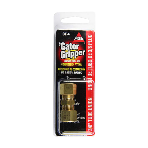 Brass Compression Union, 3/8