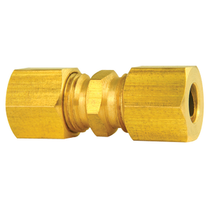 Brass Compression Union, 1/4"