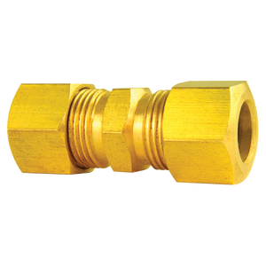 Elbow Connector Compression, Brass, 3/8 (3/8 NPTM), Bag of 1