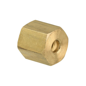 Nut Compression, Brass, 1/8", Bag of 5