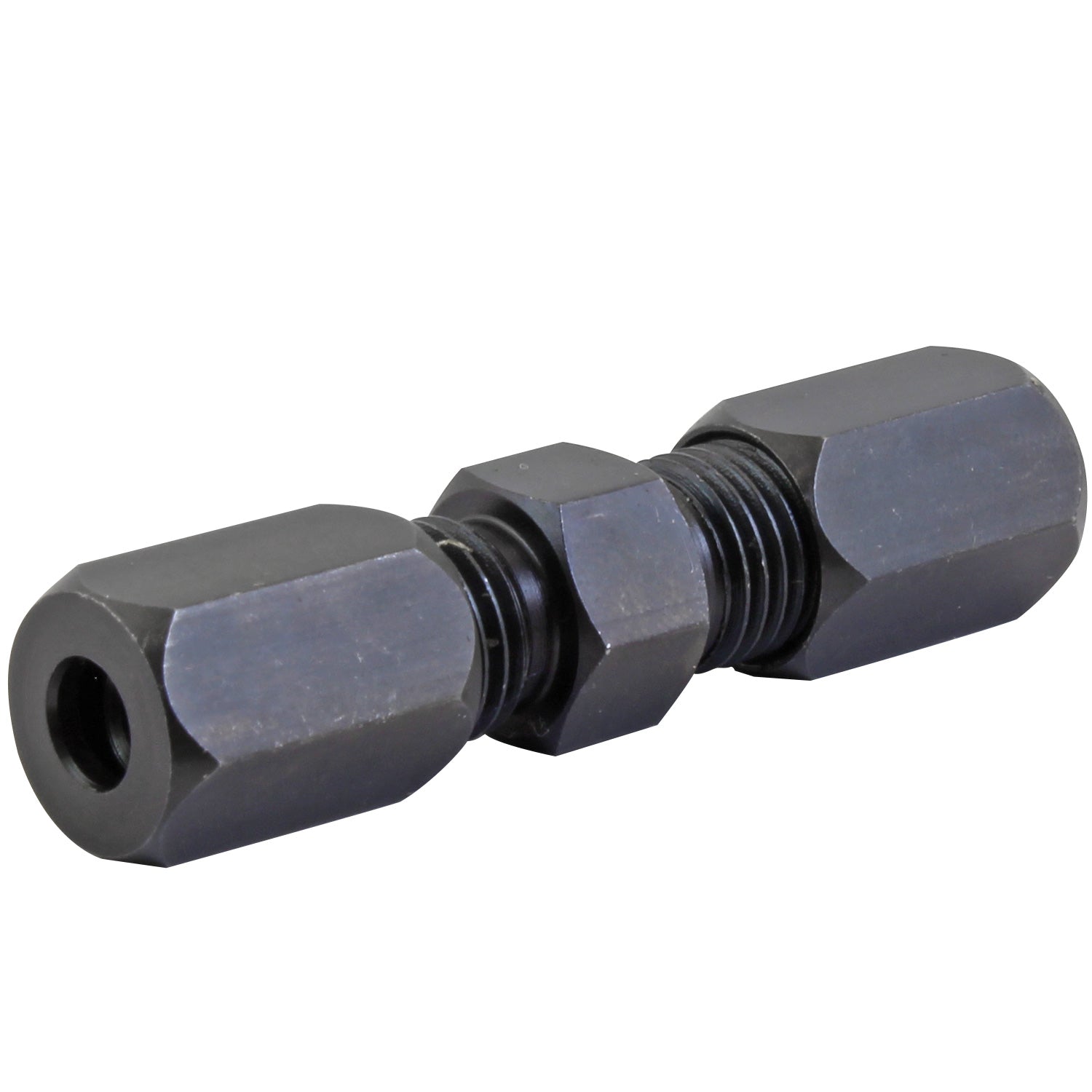 union issue N°16 Union Compression, High Pressure, Black Oxide Coated Steel, 3/16