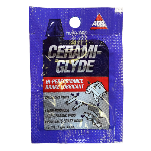 Cerami-Glyde Silicone Brake Lubricant, 4 gm Pouch