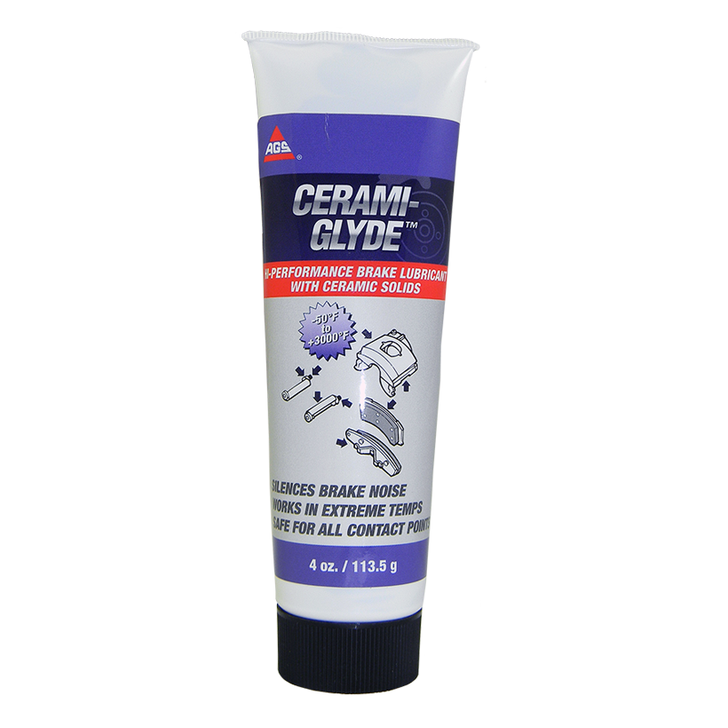Cerami-Glyde Silicone Brake Lubricant, Tube, 4 oz – AGS Company