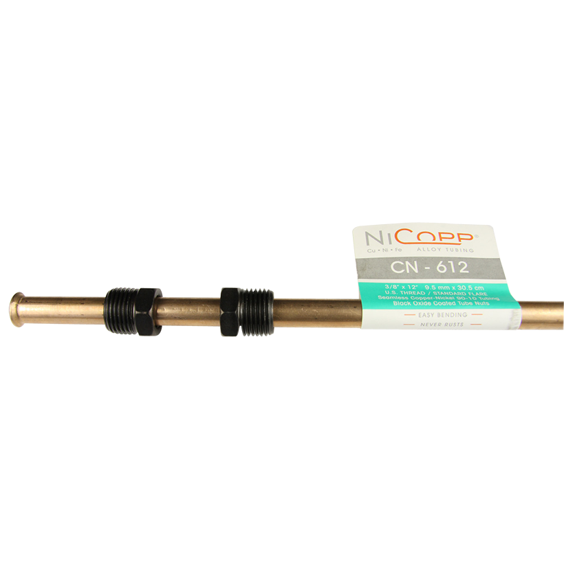 thumbnail image 2 of 3/8 Inch Copper Nickel Fuel Line - 12 Foot Roll For Automotive Transmission & Fuel Systems 2 of 12