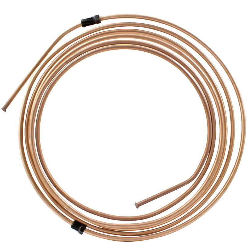 NiCopp Nickel/Copper Brake Line Tubing Coil 3/16" x 12