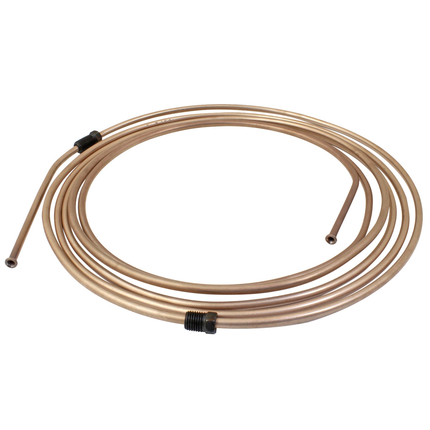 NiCopp Nickel/Copper Brake Line Tubing Coil 3/16" x 12' AGS Company