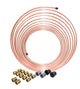 Nickel Copper Brake Line Coil and Tube Nut Kit