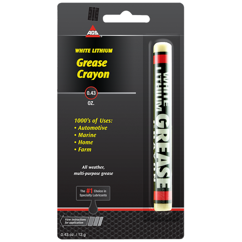 White Lithium Crayon, Grease Stick