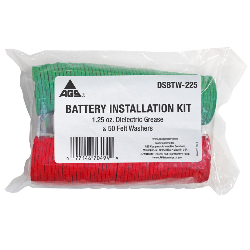 Battery Installation Kit, 50 Washers
