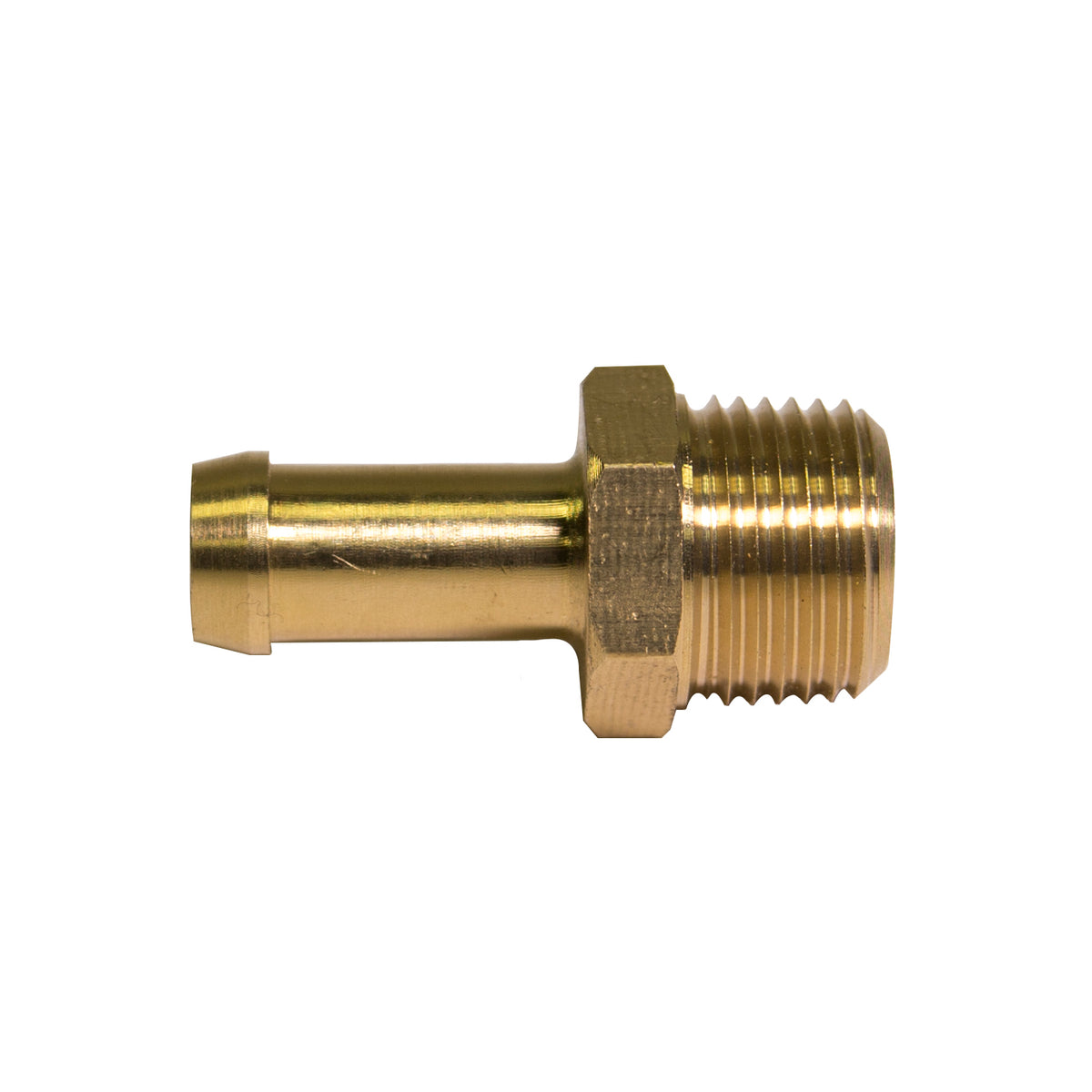  Foto zu Brass Fuel Connector, 3/8" Hose, Male (3/8-18 NPT) – AGS Company 