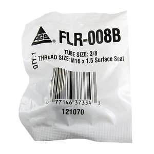 Steel Tube Nut, 3/8" (M16x1.5 Surface Seal), 1/bag