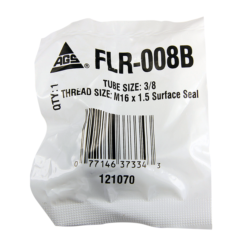 Steel Tube Nut, 3/8" (M16x1.5 Surface Seal), 1/bag