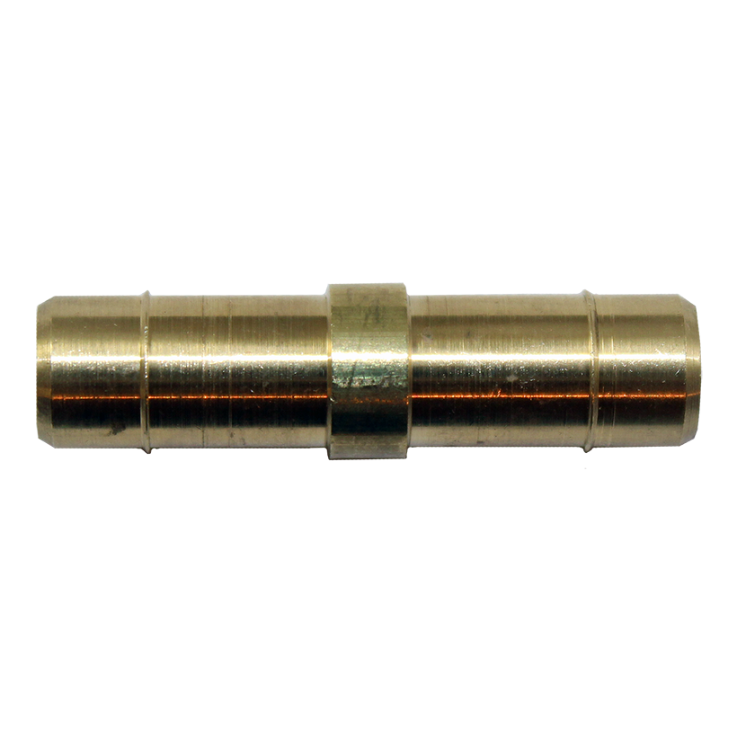 Fuel Line Push-On Connector - 3/8" Nylon to 3/8" Nylon - 2 per Bag