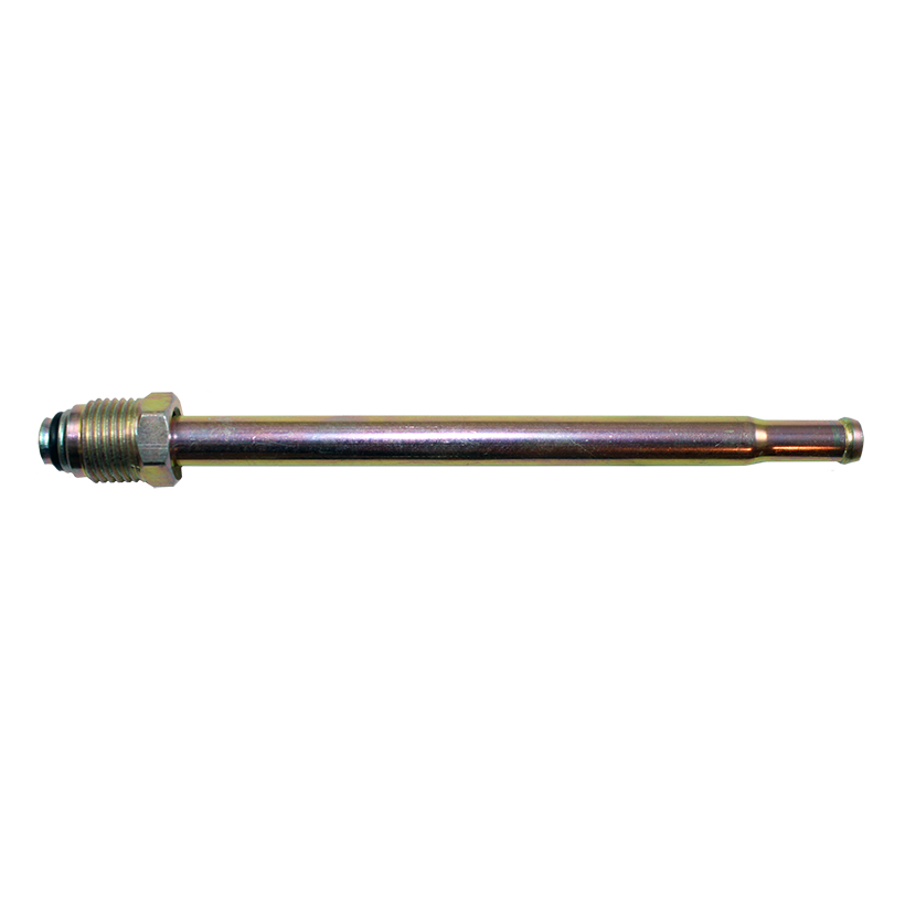 Fuel Line Adapter - 3/8" Steel to 3/8" Nylon - 2 per Bag