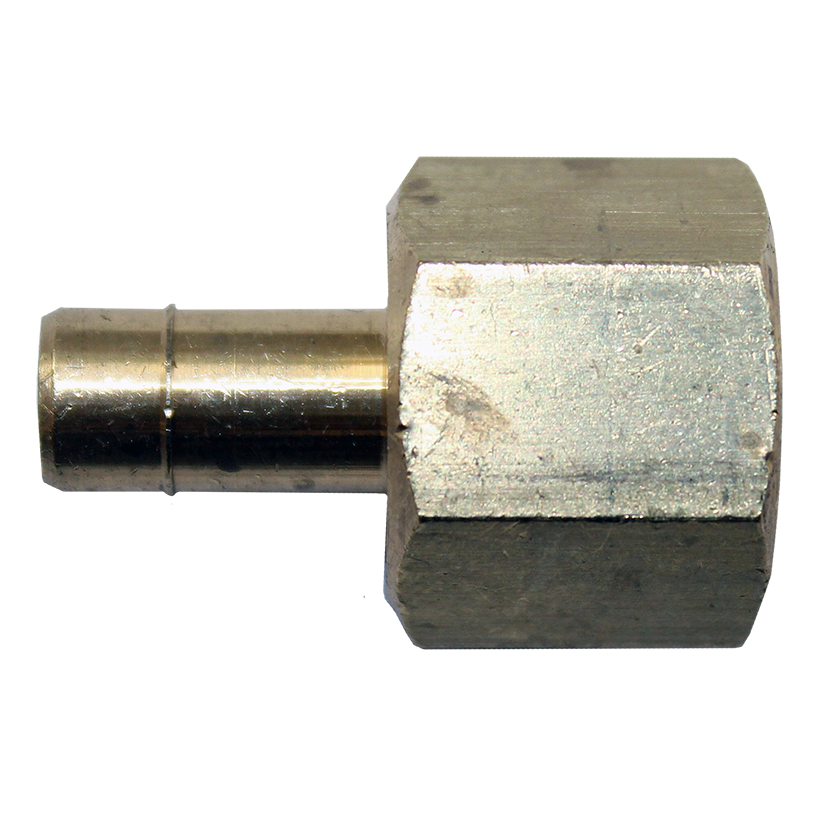 Fuel Line Adapter - 3/8 Female to 3/8 Nylon - 2 per Bag