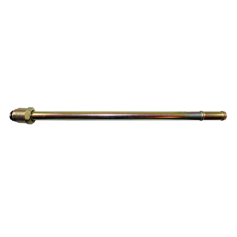 Fuel Line Adapter - 3/8" Steel to 3/8" Rubber Hose - 1 per Bag