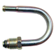 Fuel Line Adapter - 180 Degree 3/8 Steel to 3/8 Nylon - 1 per Bag
