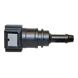Fuel Line Quick Connect - Straight Push-On 5/16 Steel to 5/16 Nylon - 2 per Bag