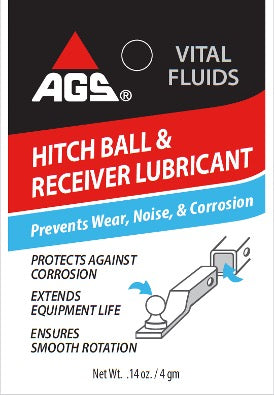 Hitch Ball Grease Lubricant, 4 gram pouch, Case of 100 Hitch Ball Grease Lubricant, 4 gram pouch, Case of 100