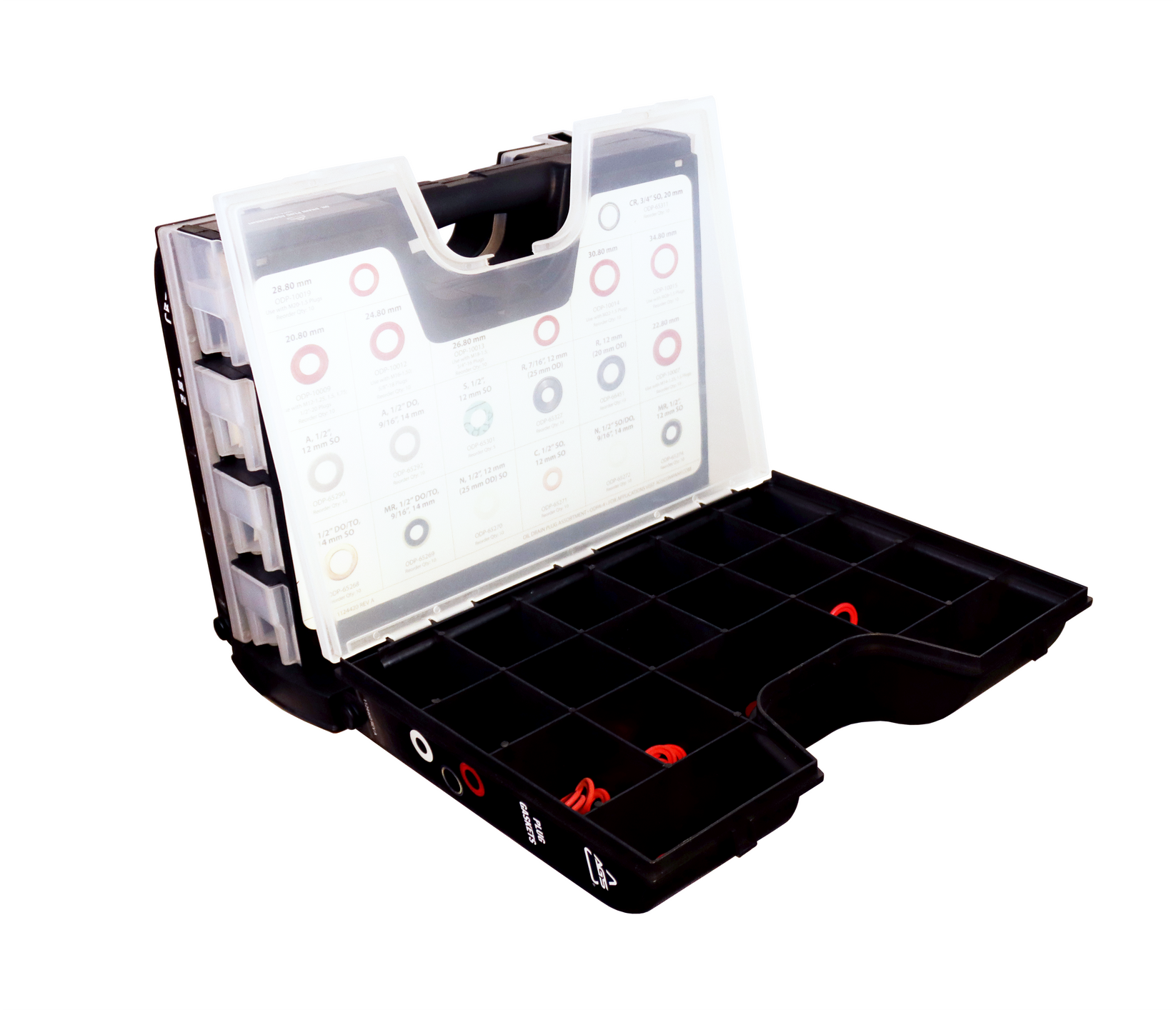 Oil Drain Plug Assortment, 44 Drain Plugs, 145 Gaskets AGS Company