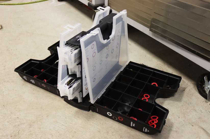 Oil Drain Plug Assortment, 44 Drain Plugs, 145 Gaskets