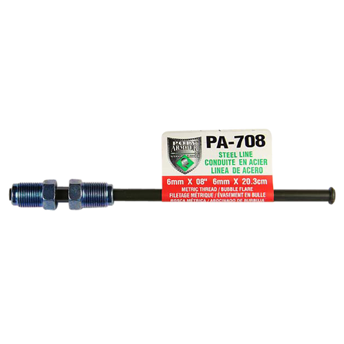GM/Toyota Poly-Armour PVF Steel Brake Line